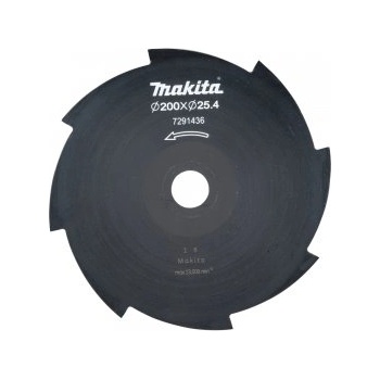 Makita Нож за тример MAKITA 8 зъба 200x25.4 mm DUR194 191Y44-2 (191Y44-2)