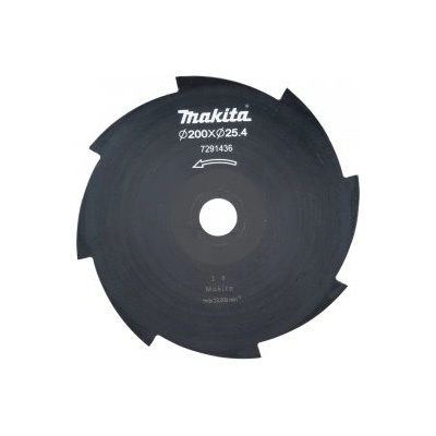 Makita Нож за тример MAKITA 8 зъба 200x25.4 mm DUR194 191Y44-2 (191Y44-2)