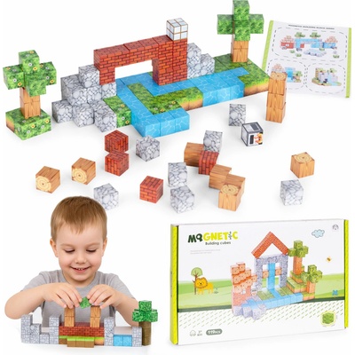 MULTISTORE Magnetická stavebnica 119 ks