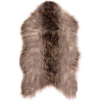 Tiseco Home Studio Тъмнокафява изкуствена кожа Лисица, 50 x 80 cm - Tiseco Home Studio (9456BROWNDARK)