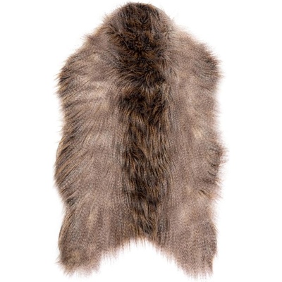 Tiseco Home Studio Тъмнокафява изкуствена кожа Лисица, 50 x 80 cm - Tiseco Home Studio (9456BROWNDARK)