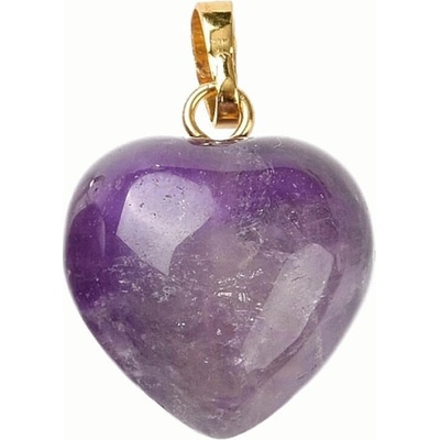Nefertitis Ametyst přívěsek Srdíčko NF36178