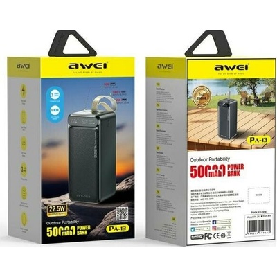 Awei PA-13 50000mAh čierna