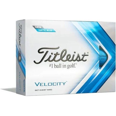 Titleist Velocity 2022, modré 3 ks