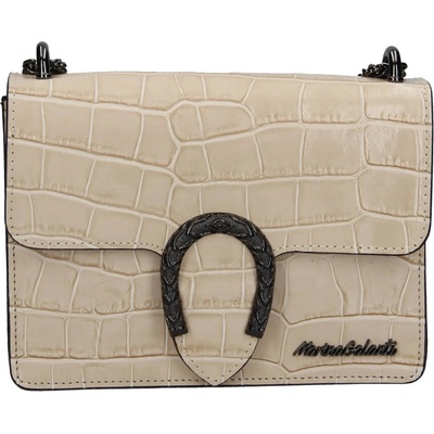 Marina Galanti dámská kožená crossbody kabelka Elsse béžová