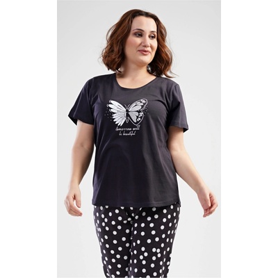 Vienetta Secret Motýl dámské kapri tmavě šedá