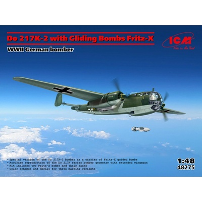 ICM Dornier Do 217 K-2 with Fritz-X 1:48