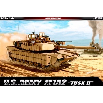 Academy Model Kit tank 13298 U.S. Army M1A2 TUSK II 1:35