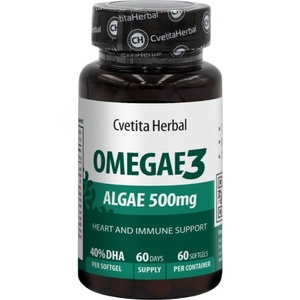 Cvetita Herbal Omegae3 | Omega-3 from Algae [60 капсули]