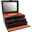 Friedrich Lederwaren šperkovnice Boho 20133 2 černá