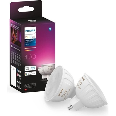 Philips LED žiarovka Hue White and Color ambiance 6.3W 12V MR16 2P EU