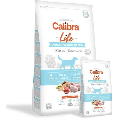 Calibra Dog Life Junior Medium Breed Chicken 14,5 kg
