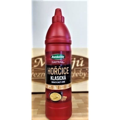 GastroLine Avokádo Hořčice klasická 1000 g