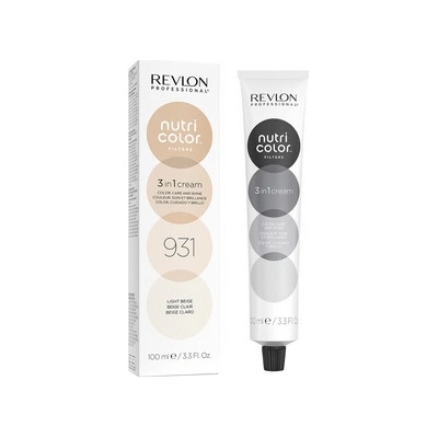 Revlon Nutri Color Filters Barevná maska na vlasy 931 Light beige 100 ml