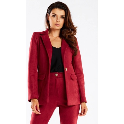 Awama Woman's Jacket A460 tmavočervená fuchsiová