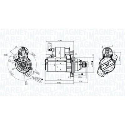 Startér MAGNETI MARELLI MQS5696