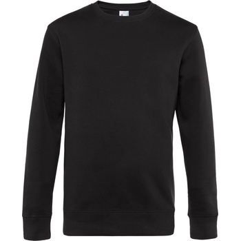 B&C Collection B&C KING CREW NECK / Мъжки суитшърт - черен меланж XS (01U01Ku3300)