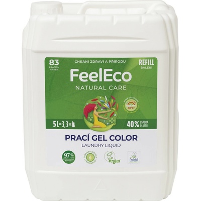 Feel Eco prací gel na barevné prádlo 5 l – Zboží Dáma