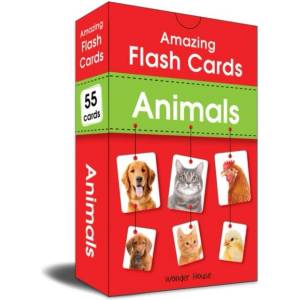 Amazing Flash Cards Animals: Early Development of Preschool Toddler (ISBN: 9789388810715)