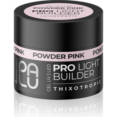 PALU Pro Light Builder gél Powder Pink 12 g