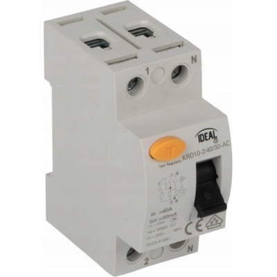 Kanlux 2P 40A 0,03A typ A KRD10-2/40/30-A VDE 38730