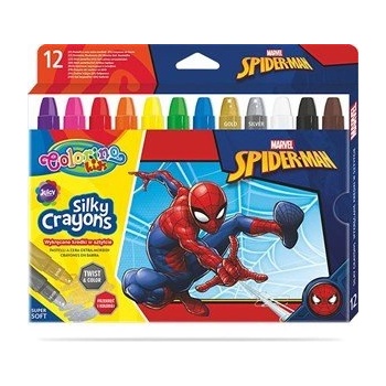 Image 1 of Colorino - Marvel Spider-Man Silky пастели 12 цвята