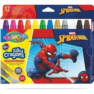 Colorino - Marvel Spider-Man Silky пастели 12 цвята