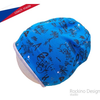 Rockino chlapecká podzimní jarní čepice modrá