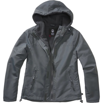 Brandit Windbreaker Ladies Frontzip antracitová