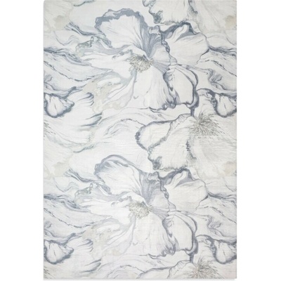 Takoy Koberec 160x220 cm šedý, krémový s květinovým motivem LOTUS 1-HF-489983 | 160 x 220 cm