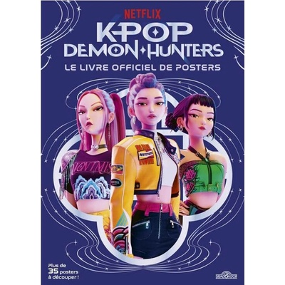 Kniha plakátů Kpop Demon Hunters Le Livre