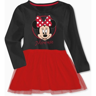 DISNEY ŠATY MINNIE MOUSE S DLOUHÝM RUKÁVEM