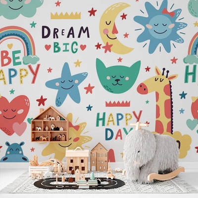 Sablio Tapeta Happy day, rozmery 336x220 cm