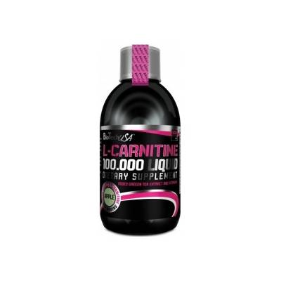 BioTechUSA BioTech USA L-Carnitine 100000 500 ml zelené jablko 500 ml