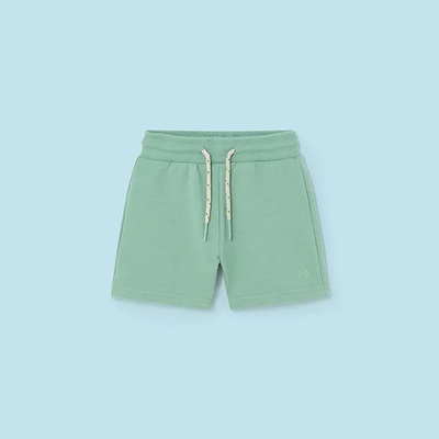 Mayoral Базови къси панталони мек плат евкалипт за бебе момче Mayoral