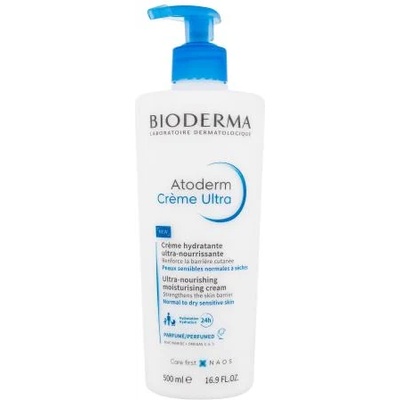 BIODERMA Atoderm Crème Ultra подхранващ и хидратиращ крем за тяло за нормална към суха и чувствителна кожа 500 ml унисекс
