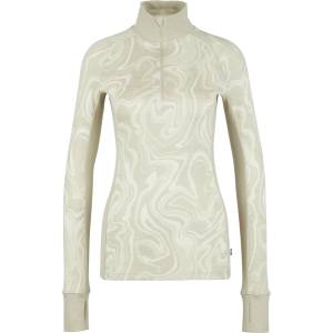 Stoic Дамско мериносово термобельо Stoic Women's Merino225 StensundSt. Half Zip Merino shirt - Fog Grey / Multi - размер XL (916-5284-0215)