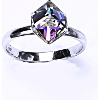 Čištín stříbrný krystal Swarovski vitrail light T 1230