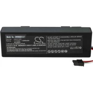 VHBW Батерия за Cecotec Conga 3290 / 3390 / 3490, 3200 mAh (889001517)