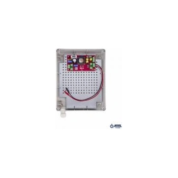 ATTE POWER Smps buffer power supply 12v 3.5a 40w external enclosure abox-l1 (1x aku 7ah)