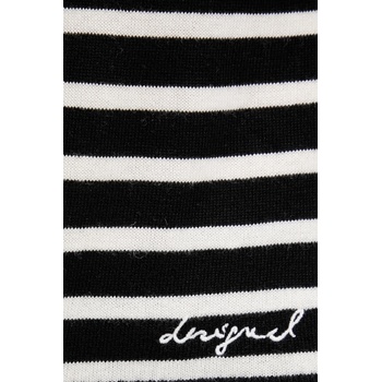 Desigual Пуловер с вълна Desigual BERGEN в черно от лека материя 25WWJF08 (25WWJF08)