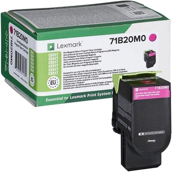 Lexmark Оригинална тонер касета Lexmark 71B20M0, 2300 страници/5%, Magenta (3020103592)