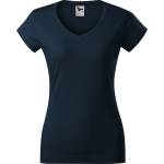 MALFINI Malfini fit v-neck 162 / Дамска тениска с v-образно деколте - тъмносиня xxl (1620217)