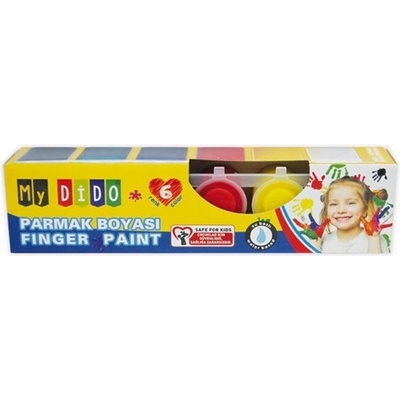 Prstové farby sada 6 x 24 ml Südor