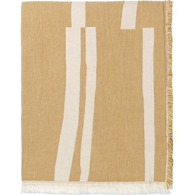 Elvang Lyme Grass одеяло, 130 x 180 см, жълто (50001-Y)