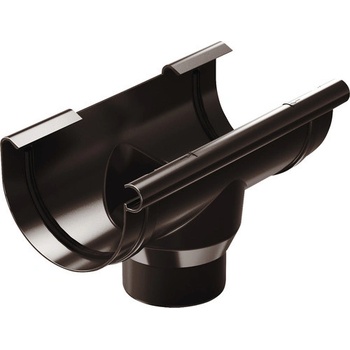 Precit Roof Odkvapový kotlík Ø 75/63 mm plast hnedý