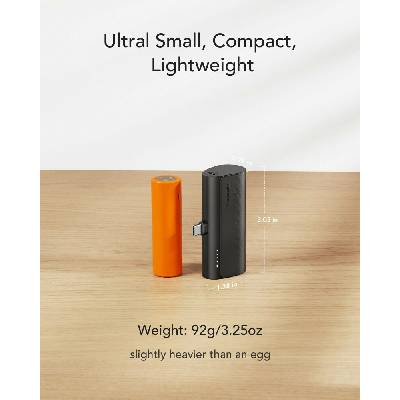 Veger W0558 PlugOn 5000 mAh čierna