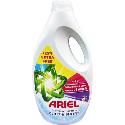 Ariel prací gél Cold & Short wash 2,112 l 64 PD