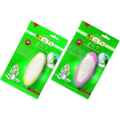 Flamingo Pet Products NV Sépiová kost + minerální kámen banán Flamingo 12 cm 70 g