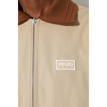 Kenzo Яке с две лица Kenzo Reversible Elevated Coach Jacket в бежово преходен модел FE65BL0639OI. 11 (FE65BL0639OI.11)